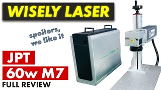 A Great MOPA Option for the Masses | Wisely 60w M7 Fiber Laser Review