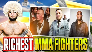 🥊💰Top 10 RICHEST UFC Fighters of 2024! 🤑 #mcgregor