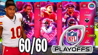 The 60/60 Playoff Theme Team is OP in Madden 24!