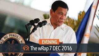 Duterte: I won’t let cops in Espinosa slay go to jail