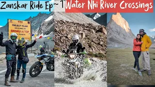 Zanskar Ep 1: Water Nhi River Crossings | Jispa to Gonbo Rongdon Via Shinku La Top