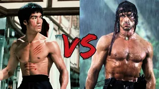 BRUCE LEE VS JOHN RAMBO - Edit | KINGFOREARMS