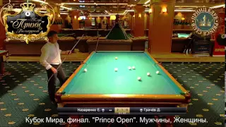 Кубок мира Prince Open 2015 Назаренко - Грачев 3-я партия