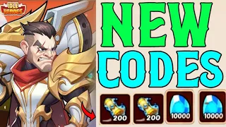 NEW IDLE HEROES CODES 2022 - IDLE HEROES REDEEM CODES 2022 | CODE IDLE HEROES CD KEY