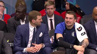 Dirk Nowitzki, Luka Doncic Mic'd Up Moments from All-Star 2019