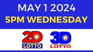 5pm Lotto Result Today May 1 2024 | Complete Details
