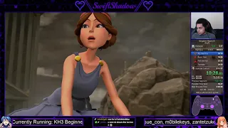 Kingdom Hearts III Beginner Any% Speedrun in 3:09:36 (RTA) / 2:44:16 (IGT)