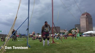 2017 Chicago Scots Highland Games 56 pound weight over the Bar