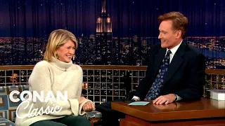 Martha Stewart On Her "Thanksgiving From Hell" | Late Night with Conan O’Brien