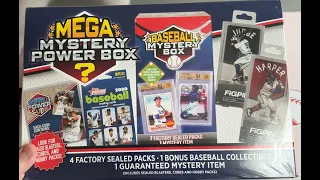 Mega Mystery Power Box Baseball Cards from Meijer/MJ Holdings - No Idea What I had with 2017 Bowman