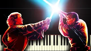 STAR WARS: ANAKIN vs OBI-WAN - Piano Tutorial