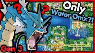 Can I Beat Pokemon Fire Red with ONLY Water Onix? 🔴 Pokemon Challenges ► NO ITEMS IN BATTLE