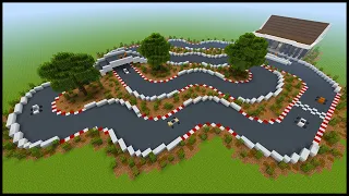 Minecraft: How to Build a Go-Kart Track | PART 1