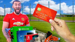 Giving My Friend 1 Minute To Spend $10,000 (Football)