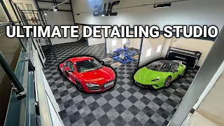 How I built My Dream Car Detailing Studio at 24 Years Old - Full Tour