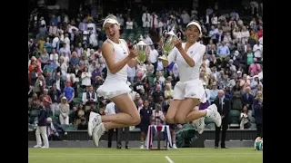 Hsieh Su-wei 謝淑薇 三次溫布敦女子雙打冠軍 決賽回顧   Ladies' Doubles Final Highlights | Wimbledon 2013 2019 2021