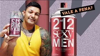 BODY SPRAY 212 SEXY MEN CAROLINA HERRERA