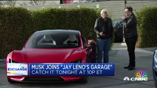 Tesla CEO Elon Musk joins 'Jay Leno's Garage'