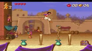 Aladdin level 1-1 (Snes)