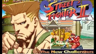 Super Street Fighter II: The New Challengers Hardest-Guile No Lose ALL