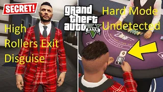 Diamond Casino Heist "Big Con Approach" High Rollers as Exit Disguise GTA Online