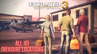 Uncharted 3 Drake's Deception Remastered - All 101 Treasure Locations