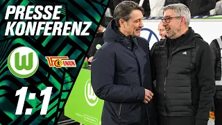 „Zwei Punkte liegen lassen!“ | PK mit Kovac und Fischer nach VfL Wolfsburg - Union Berlin