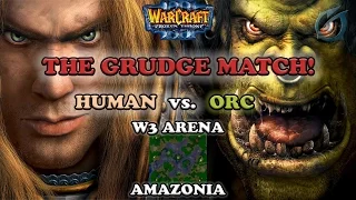 Grubby | Warcraft 3 The Frozen Throne | Human vs. Orc - The Grudge Match on Amazonia