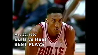 1997 Bulls vs Heat game 2 highlights