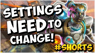 Settings you NEED TO CHANGE in Apex Legends! #Shorts