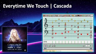 Everytime We Touch | Cascada | Super Mario Paint Remix [Default Soundfont]