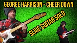 Cheer Down George Harrison Slide Guitar Solo Cover