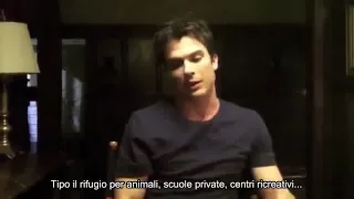 Ian Somerhalder Previews The Vampire Diaries Season 5 sub ita