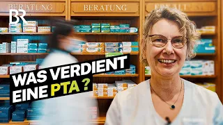 Sie berät dich in der Apotheke! Das Gehalt als PTA | Lohnt sich das? | BR