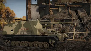 War Thunder Realistic Battle Nashorn Armor? Never heard of Her