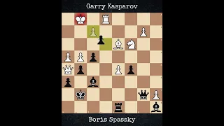 Garry Kasparov vs Boris Spassky | Tilburg, Netherlands (1981)