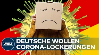 „LOCKERT ENDLICH!“ Mehrheit der DEUTSCHEN CORONA-MÜDE