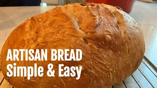 Artisan Bread – simple & delicious, homemade, no knead bread