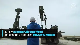 Turkey successfully test-fires HISAR-A missile