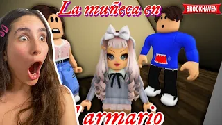 La Muñeca en el Armario 😱 Película Completa de Terror en Brookhaven Roblox