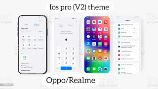 ios pro (v2) theme for oppo and realme devices