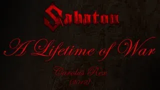 Sabaton - A Lifetime Of War (Lyrics English & Deutsch)