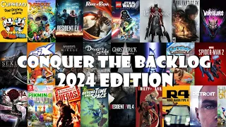 Conquering The Backlog 2024 Edition: How I finished 120 Games in 2023 With 8 Tips/Tricks!