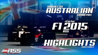 SIMRACE.SU F1 2015 AUSTRALIAN GRAND PRIX HIGHLIGHTS