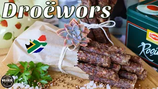 Traditional Beef Droëwors Recipe | Homemade South African air-dried sausage | Traditional Recipes