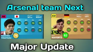 DLS 24 New retting players 🔥.Next update Arsenal team 👈🔥.New update.