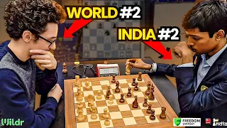 Fabiano Caruana vs R Praggnanandhaa | An Insane Endgame | World Blitz 2023