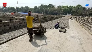 THE ANCIENT ART OF MANUAL BRICK MAKING TIGHTLY CLOSED BUILDING BLOCKS HANDMADE FROM THE EARTH.