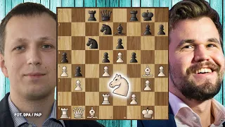 MISTRZ ŚWIATA PROPONUJE REMIS POLAKOWI! | R. Wojtaszek - M. Carlsen, Puchar Świata 2021