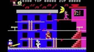 Popeye Colecovision Gameplay Footage